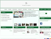 Tablet Screenshot of pcpalgerie.org